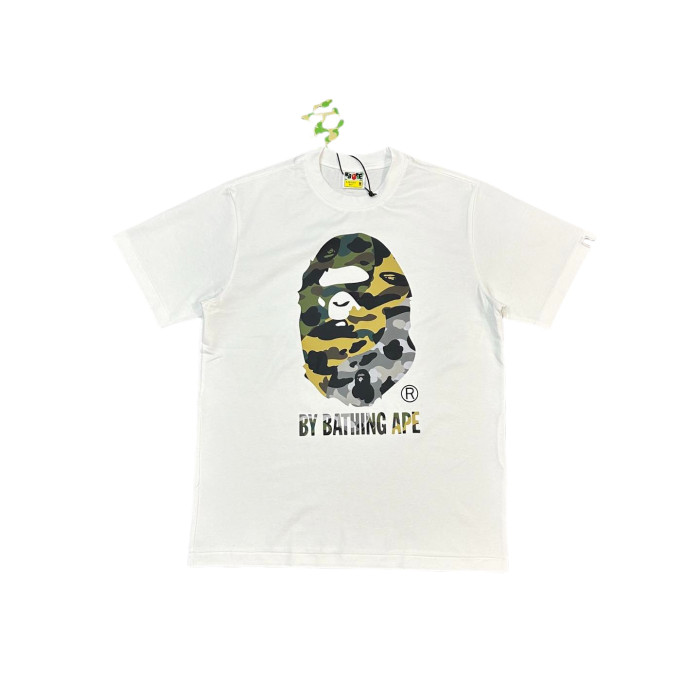 1:1 quality version 28205445 Green Camouflage ape Print Tee 2 colors