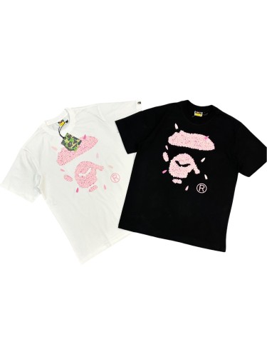 1:1 quality version 28205449 Cherry blossom Ape Print Tee 2 colors