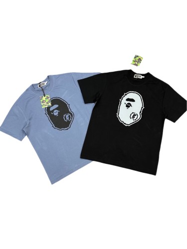 1:1 quality version 28205450 Double-sided LOGO Print Tee 2 colors