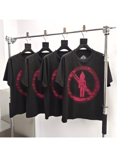 1:1 quality version 28207195 Pink 10 years Printed Tee