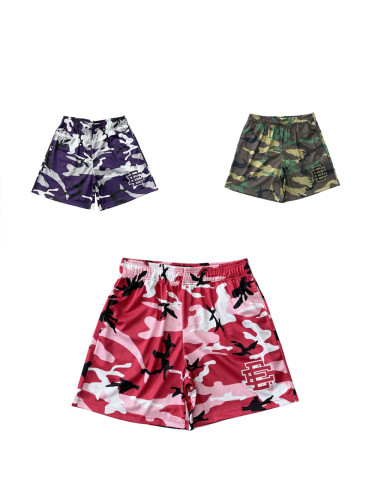 1:1 quality version 28209188 Two-Tone Camouflage Printed Breathable Shorts 3 colors