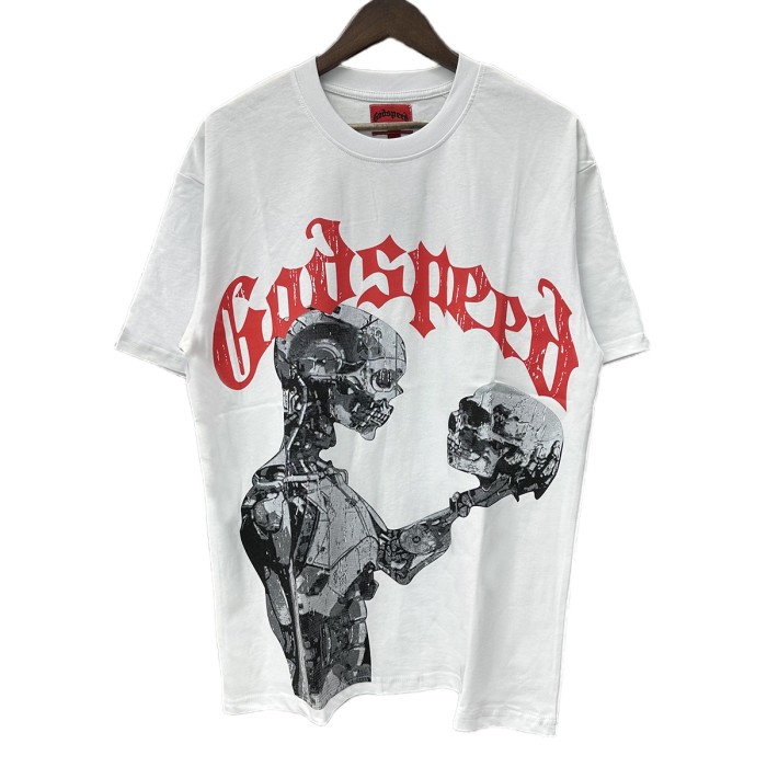 28208898 Fragment Skull Dialogue Print Tee 2 colors