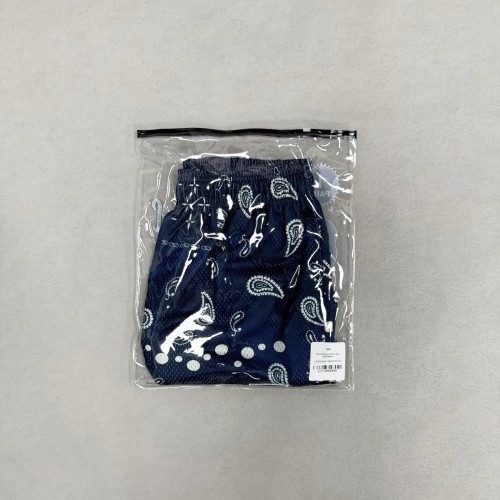 1:1 quality version 28209182 Navy Cashew Flower Print Breathable Shorts