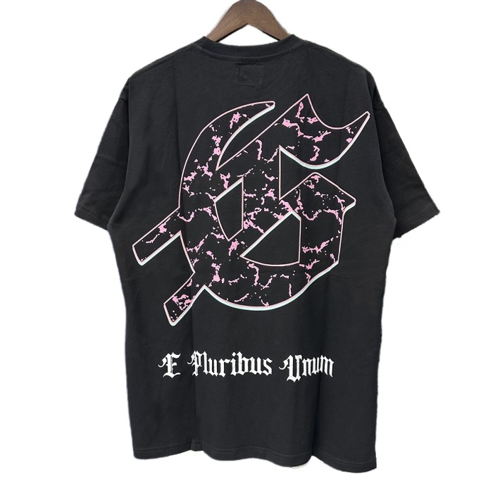28208898 Fragment Skull Dialogue Print Tee 2 colors
