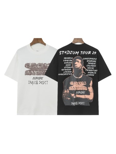 28214287 Arm-crossing man Printed Tee 2 colors