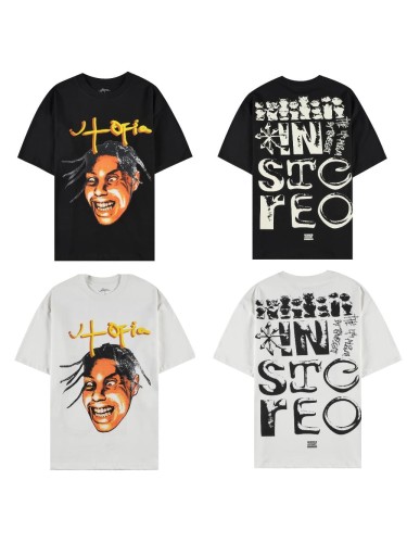 28214285 Laughter face Printed Tee 2 colors