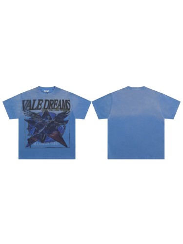 28219107 Starry angel Printed Washed Version Tee