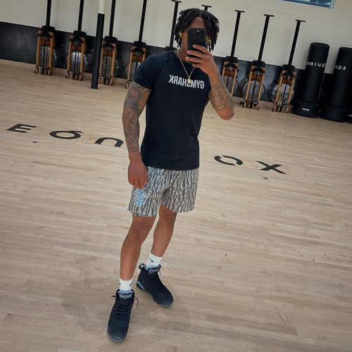 28218900 Bark Pattern Printed Shorts 3 colors