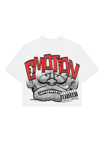 28219999 Red and black Letter portrait Graphic Tee