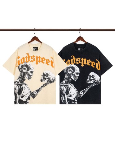 28220251 Robot skull Printed Washed Tee 2 colors