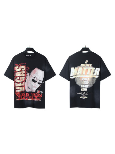 28222333 Vegas Limited Portrait Print Washed Version Tee
