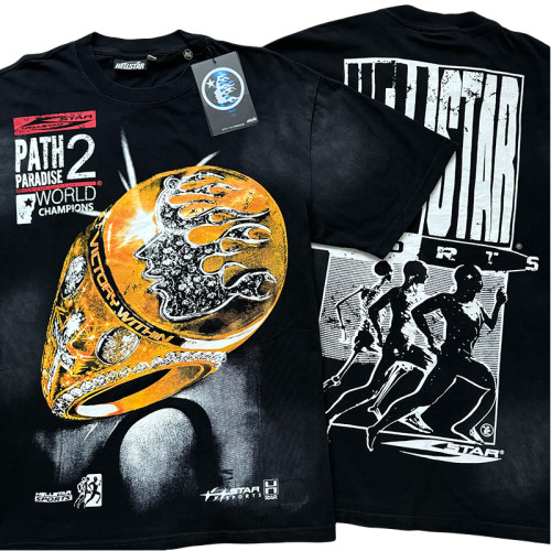 28222185 Diamond Encrusted World Championship Ring Print Washed Version Tee