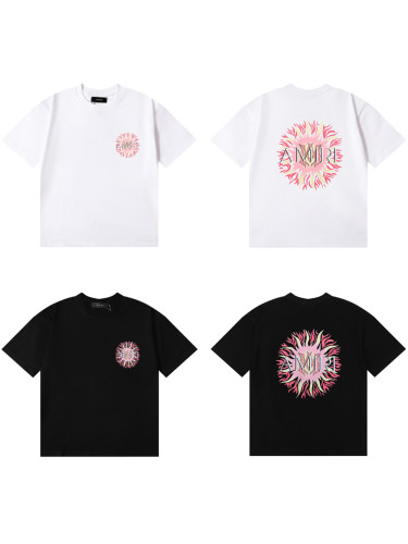 28222832 Pink Sunflower Logo Print tee 2 colors