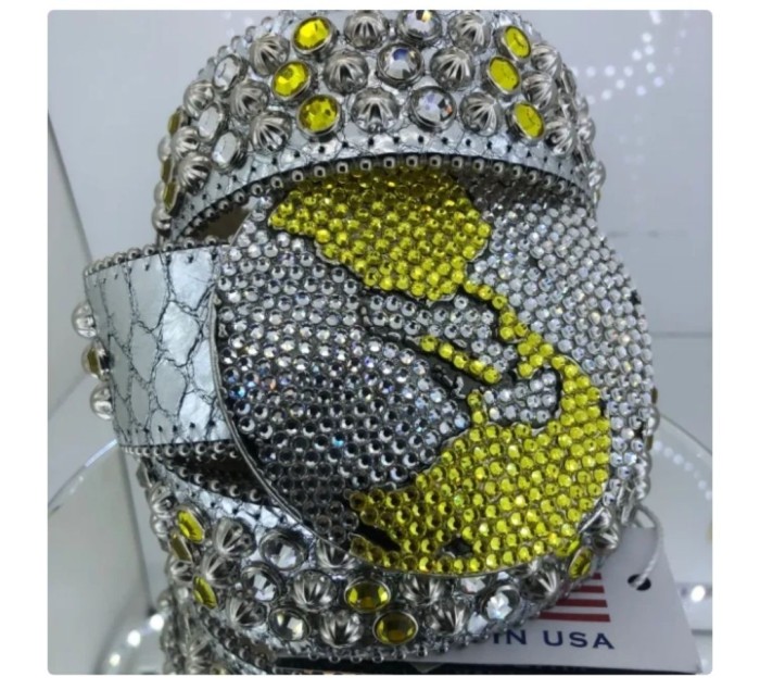 [buy more save more]1:1 quality version 28233328 rhinestone Belt 9 colors