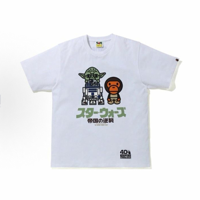28233405 BABY MILO Camouflage Letter Ape Head Print tee 22 colors