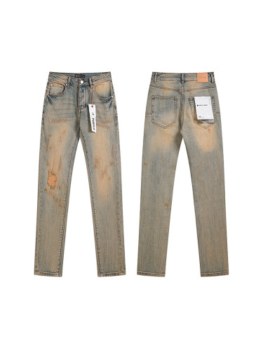 28233532 Vintage Aged and Rubbed Jeans