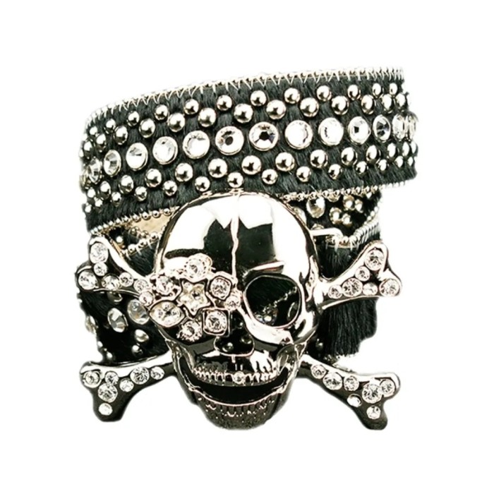 Ghost Rivets US$ 71.92 - 1:1 quality version 28233318 Ghost Head Rivet Rhinestone ...