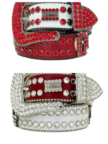 1:1 quality version 28233326 sequin Belt 2 colors