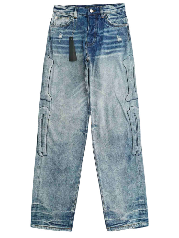   1:1 quality version 28261494 Stitchbone blue Jeans