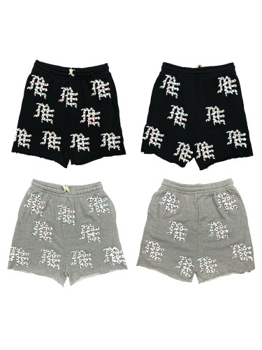28259946 ME diamond-encrusted logo shorts 2 colors