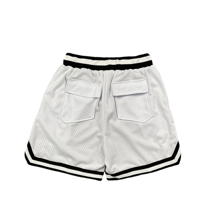 28261492 Color-blocking letter print breathable shorts 4 colors
