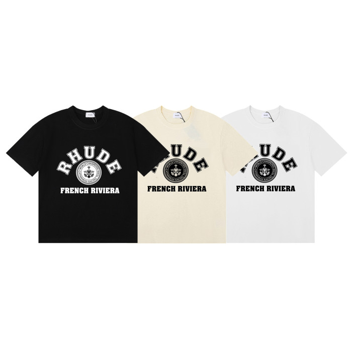 28270599 French Riviera Catamaran Racing Team Printed printed Tee 3 colors