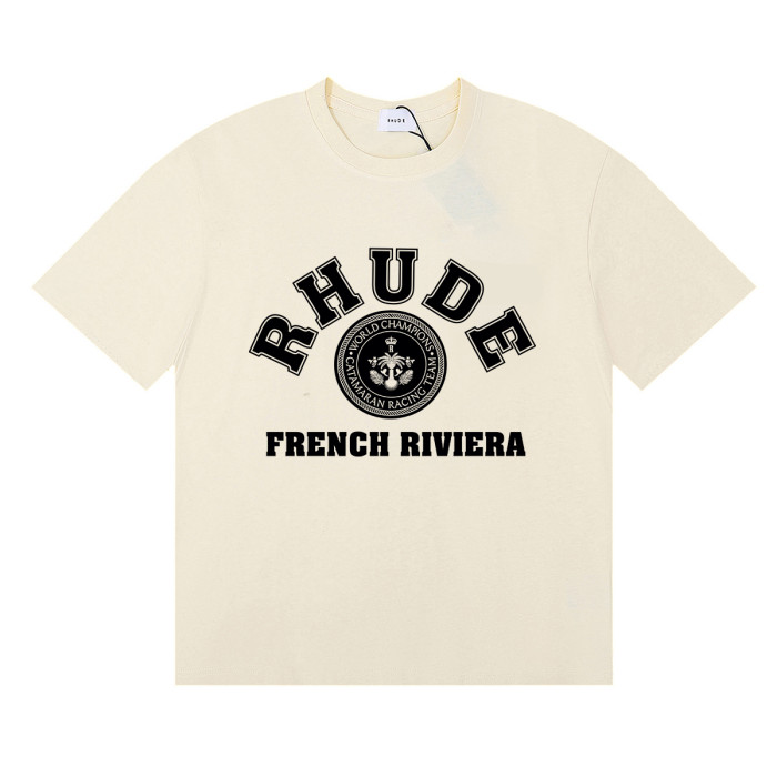 28270599 French Riviera Catamaran Racing Team Printed printed Tee 3 colors