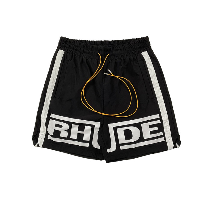 28270600 Personalized Large Letter Print Shorts 4 colors