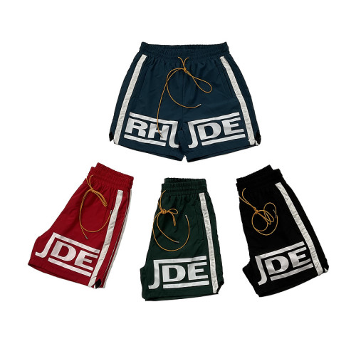 28270600 Personalized Large Letter Print Shorts 4 colors