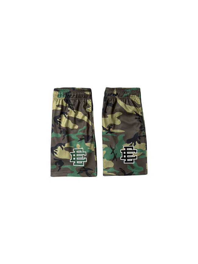 1:1 quality version 28285823 Army Green Camouflage Print Shorts 2 colors