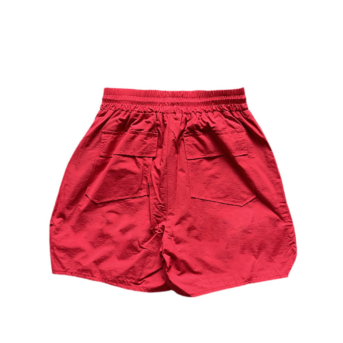 28285838 Zipper Pocket Logo Print Quick Dry Shorts 3 colors