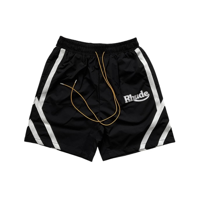 28285831 Side Webbing Letter Print Shorts 4 colors