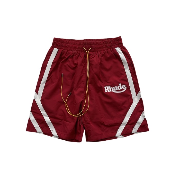 28285831 Side Webbing Letter Print Shorts 4 colors