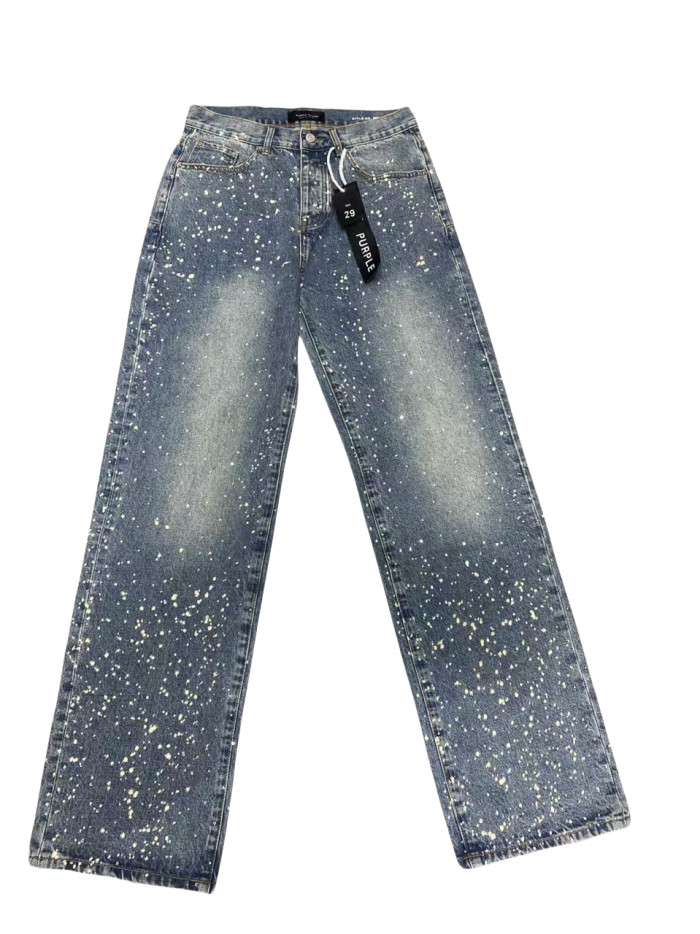 1:1 quality version 28286773 White Ink Painted Jeans