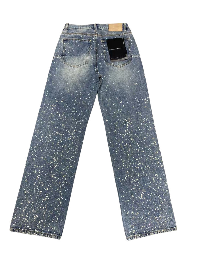 1:1 quality version 28286773 White Ink Painted Jeans