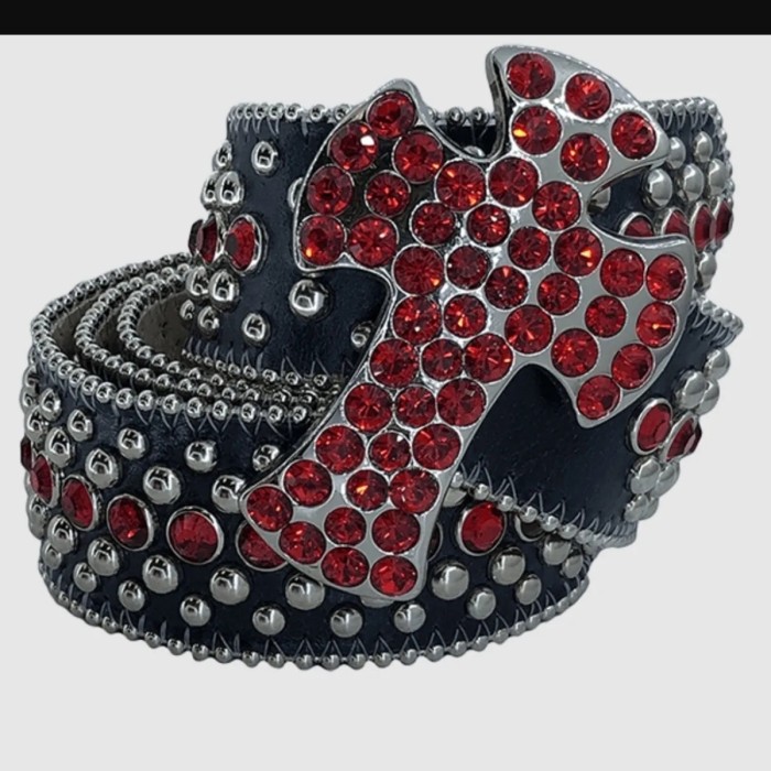 1:1 quality version 28295041 BB same style sequin Belt 6 colors