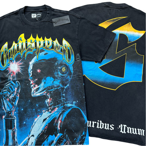 28294911 Robot Rays Printed Washed Version Tee 2 colors