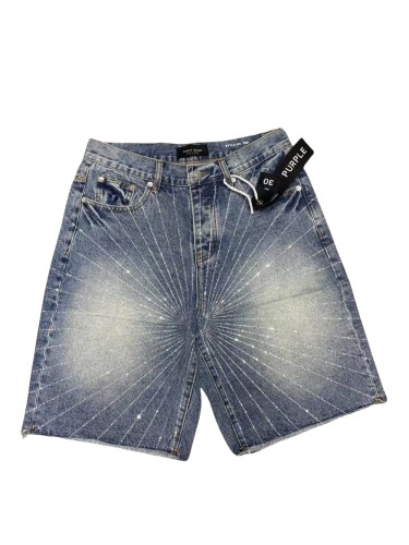 1:1 quality version 28296475 linear radiation Denim Shorts
