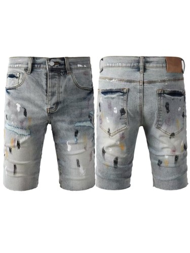 1:1 quality version 28296474 Crayon doodle Denim Shorts