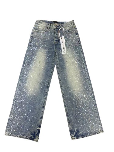 1:1 quality version 28298554 full diamond firework Jeans