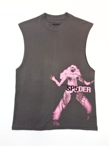 1:1 quality version 28302935 Pink Portrait Print Vest