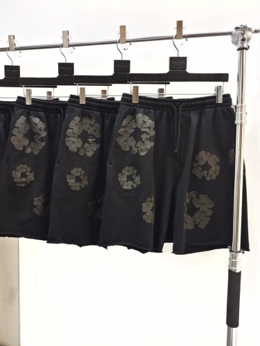 1:1 quality version 28302944 Charcoal Black Kapok Print Shorts