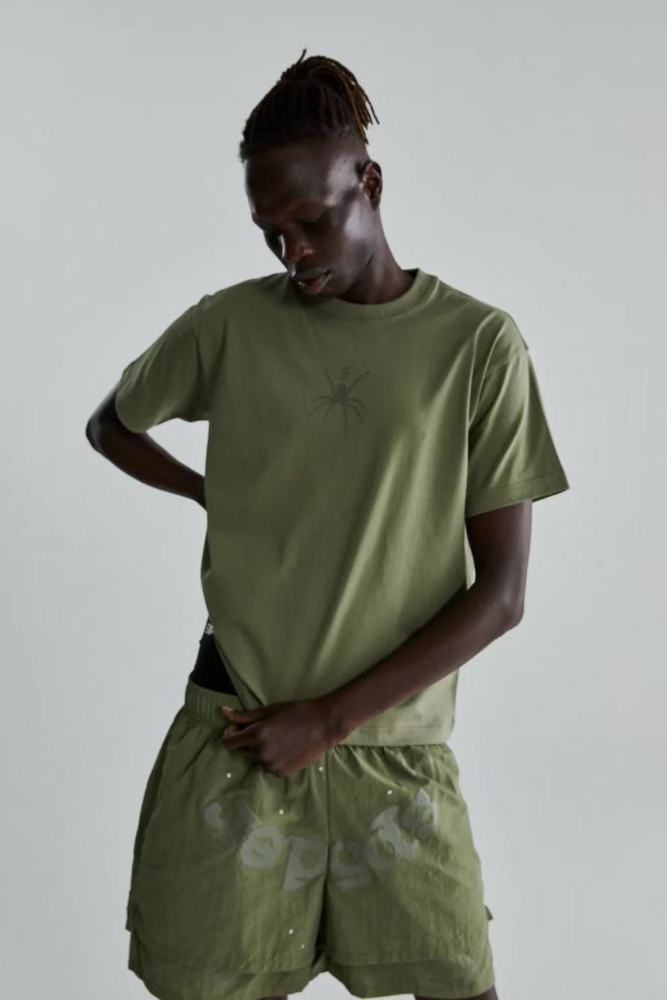 [Big & Tall for weights up to 220 lbs]1:1 quality version 28310589 Little Spider Print Tee 3 colors