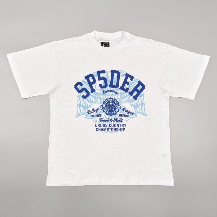 [Big & Tall for weights up to 220 lbs]1:1 quality version 28312366 College League Badge Print Tee