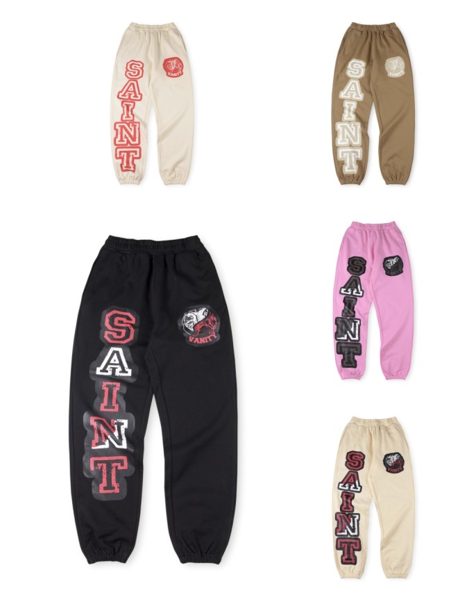 1:1 quality version 28313360 Monogrammed Sweatpants 5 colors