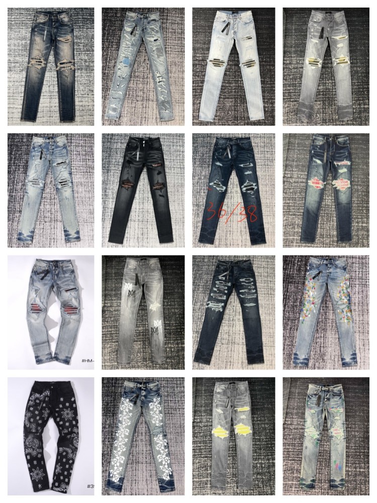 1:1 quality version 28313053 AM & GD Sale Jeans 42 colors