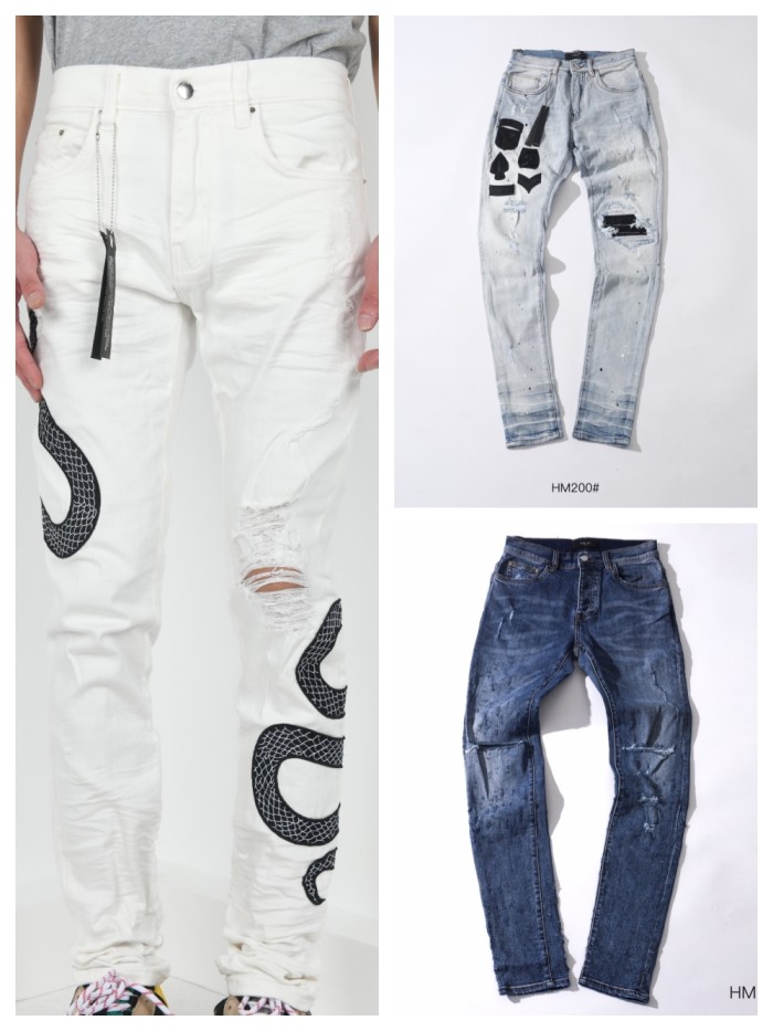   1:1 quality version 28313072 AM Sale Jeans 3 colors