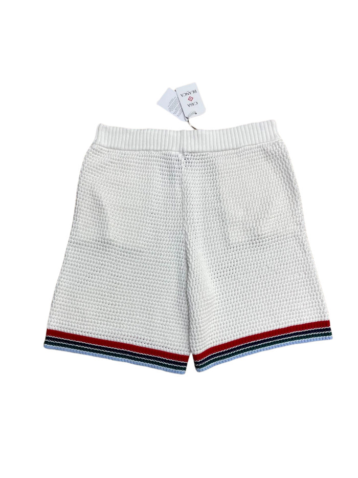 1:1 quality version 28314275 Back Towel Embroidered Letter Polo Shirt & Shorts Set 3 colors