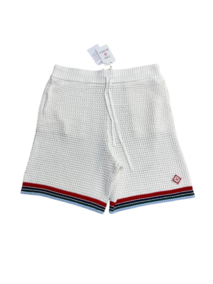 1:1 quality version 28314275 Back Towel Embroidered Letter Polo Shirt & Shorts Set 3 colors