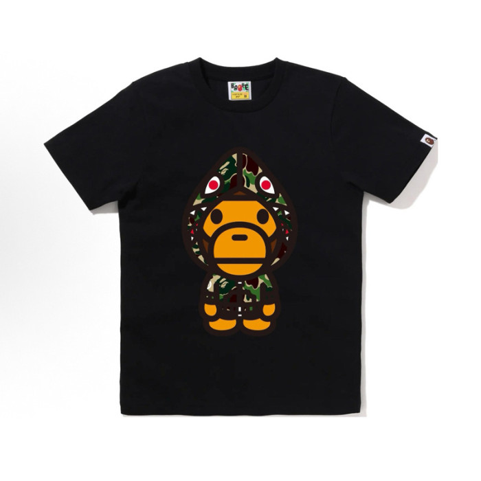 28316666 Baby Milo Colorblock Shark Print tee 24 colors